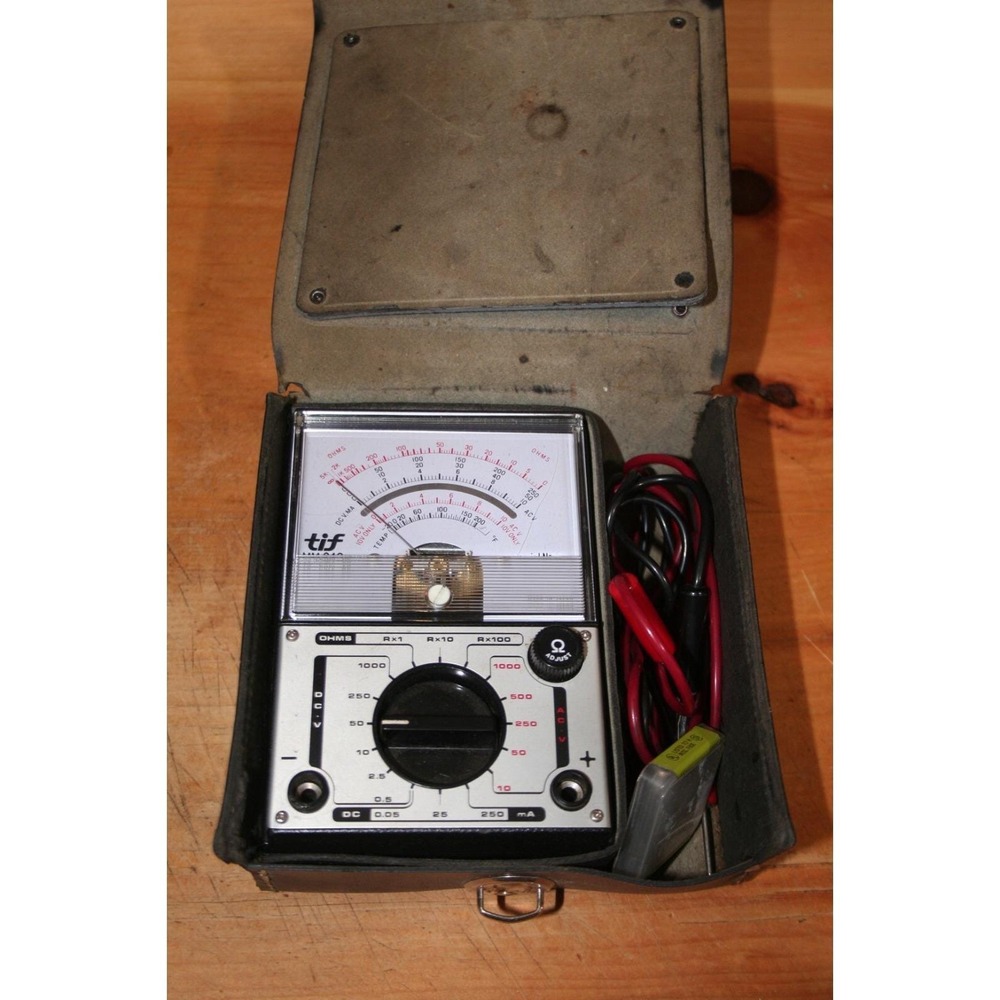 TIFF MM240 ELECTRICAL TESTER WORKS